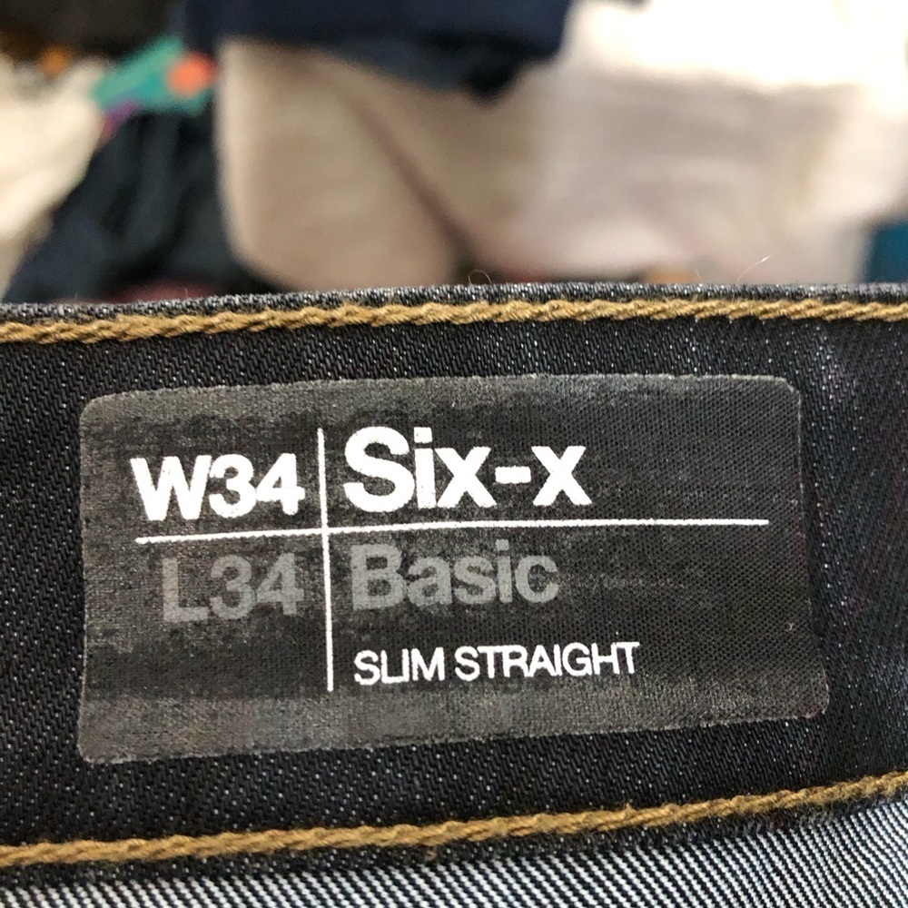 Men’s Buffalo Jeans. Slim Straight. 34/34. Like New. - Picture 8 of 9